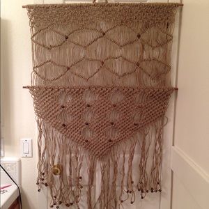 New urban outfitters macrame wall hanging